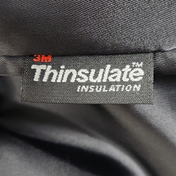 Gibson & Barnes Black Leather Airline Skyliner Bomber Jacket Men's Size 40 Tall - Picture 12 of 13